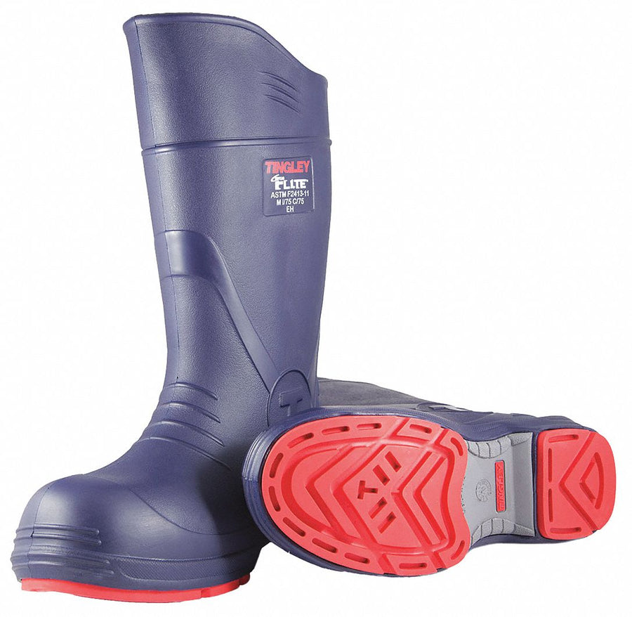 J5371 Rubber Boot Men s 13 Knee Blue PR