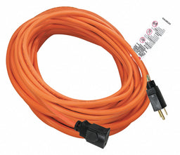 Lock Ext Cord 50ft 16Ga 13A SJTW Orange