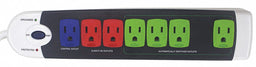 Surge Protector Outlet Strip 4 ft White