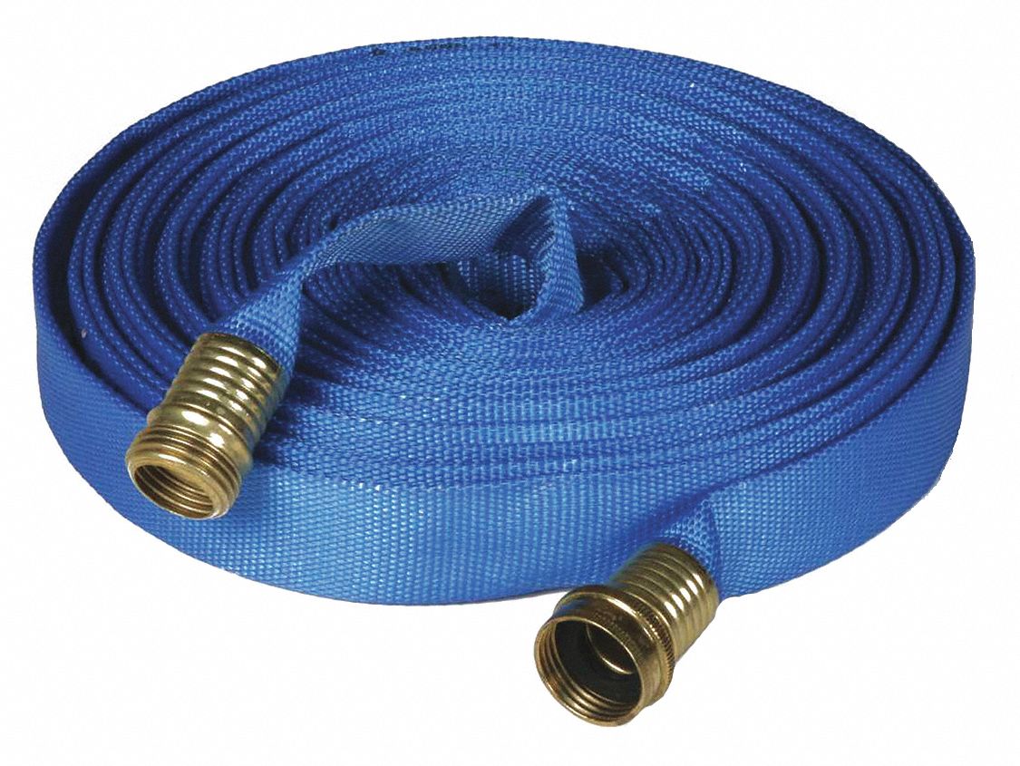 Flat Supply Hose 35 ft L
