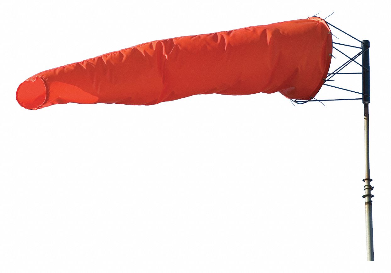 Replacement Windsock Red/Orange 56 L