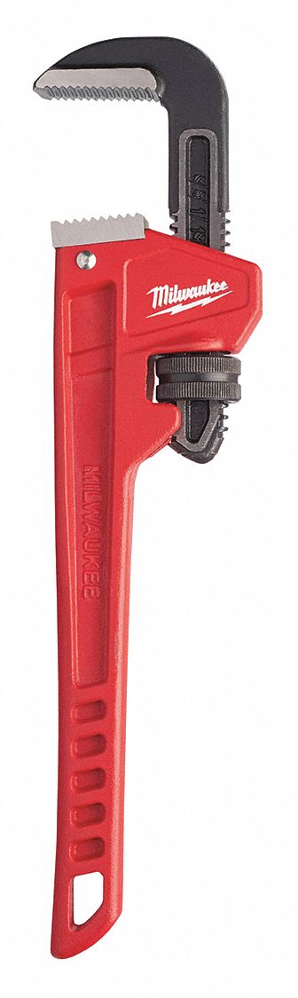 Pipe Wrench Ergonomic Serrated 12