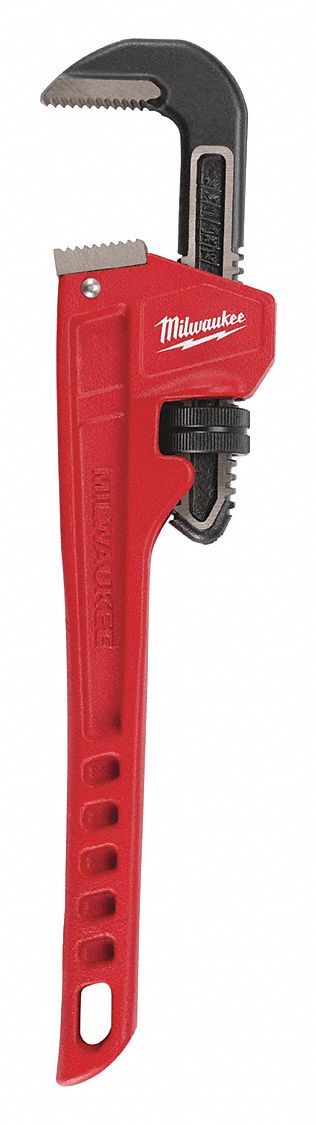 Pipe Wrench Ergonomic Serrated 14
