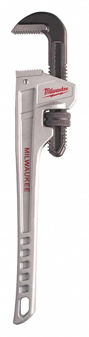 Pipe Wrench Ergonomic Serrated 18