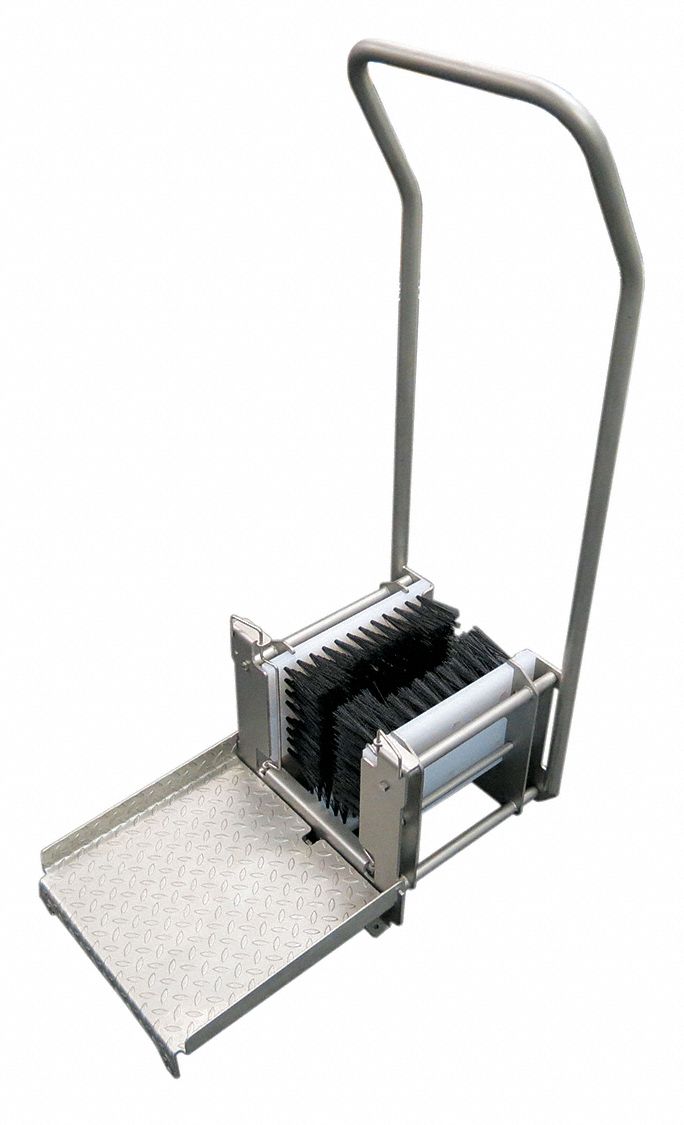 Wet Boot Scrubber SS 400 lb 110VAC