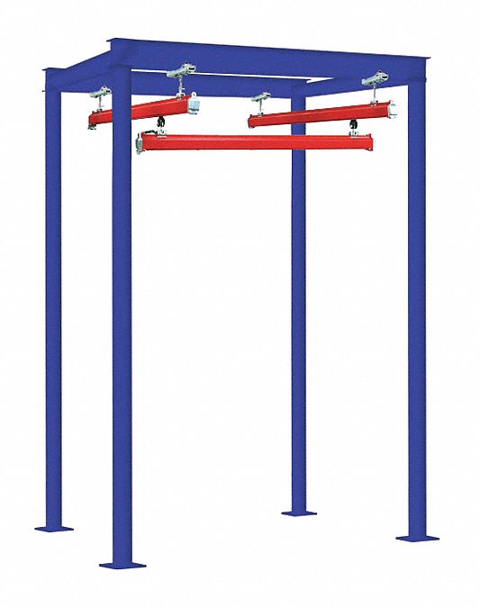 Vertical Post 19-43/64 ft Rail Span