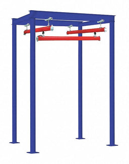 Vertical Post 26-1/4 ft Rail Span