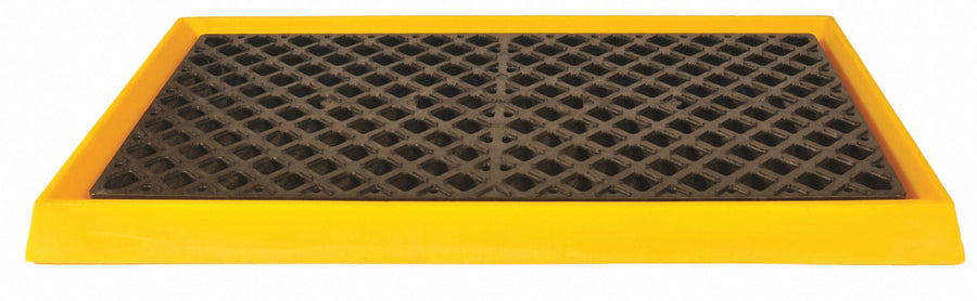 Spill Tray Yellow Spill Cap. 14 gal.