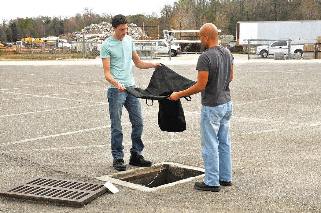 Catch Basin Insert Black 4 H 15 L