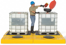 Covered IBC Containment Unit 186 L