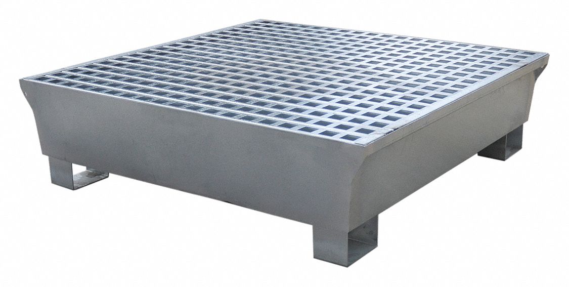 Drum Spill Containment Pallet 13-1/4 H