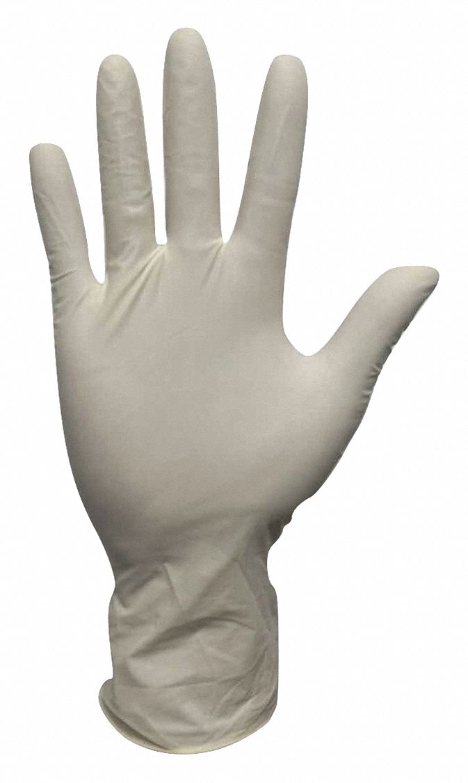 J4950 Disposable Gloves Rubber Latex XL PK100