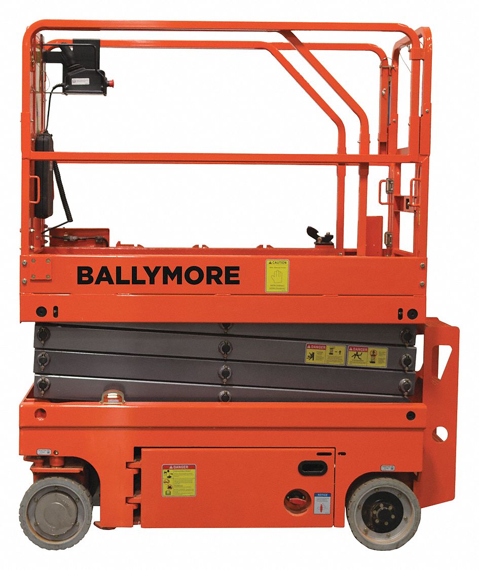 Scissor Lift 550 lb Battery 46 ft.