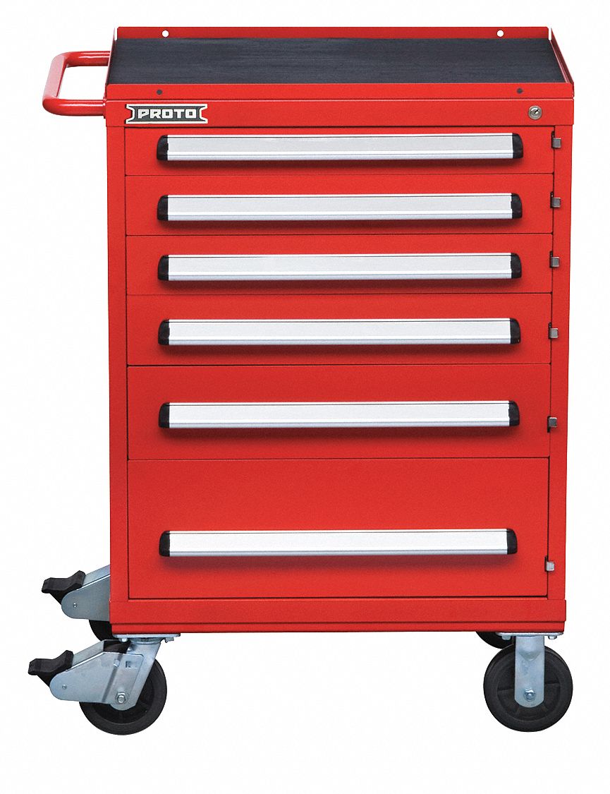 Rolling Tool Cabinet Red Ind Prem Duty