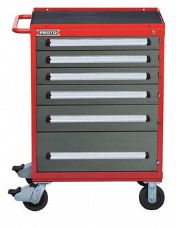 Rolling Tool Cabinet Red Ind Prem Duty