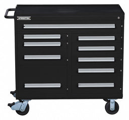 Rolling Tool Cabinet Blk Ind Prem Duty