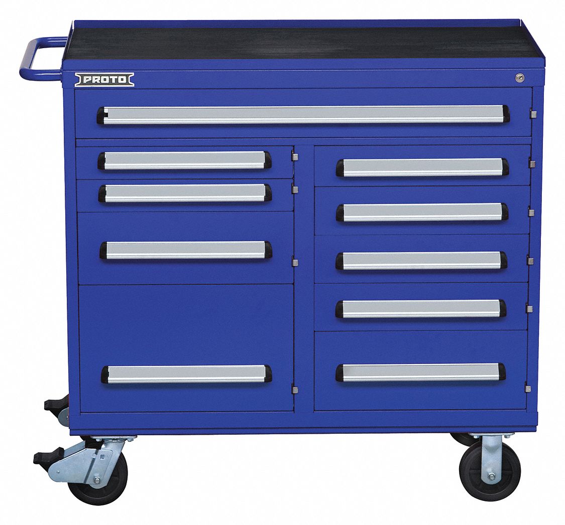 Rolling Tool Cabinet Blue Ind Prem Duty