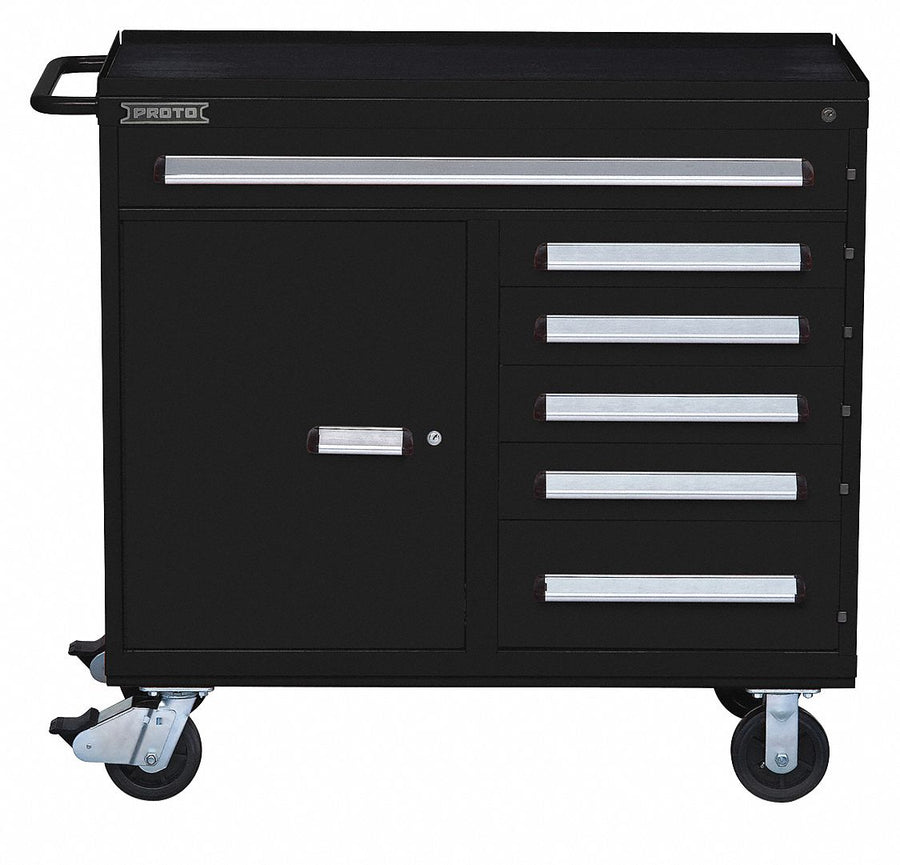 Rolling Tool Cabinet Blk Ind Prem Duty