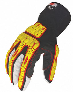Impact Gloves Size 3XL Black/Yellow PR