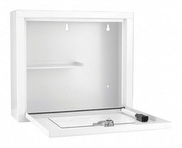 Wall Supply Cabinet 9-1/2 H White 1 Door