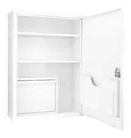 Wall Supply Cab 20-3/4 H White 1 Door
