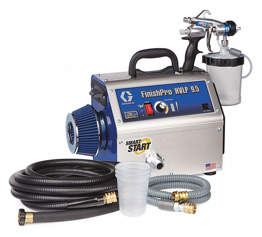 HVLP Paint Sprayer 4 Stages 1 qt. Tank