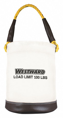 Bucket Bag Plystr Straight Wall OffWhite