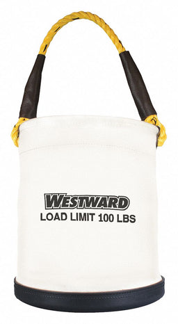 Bucket Bag Canvas Straight Wall OffWhite