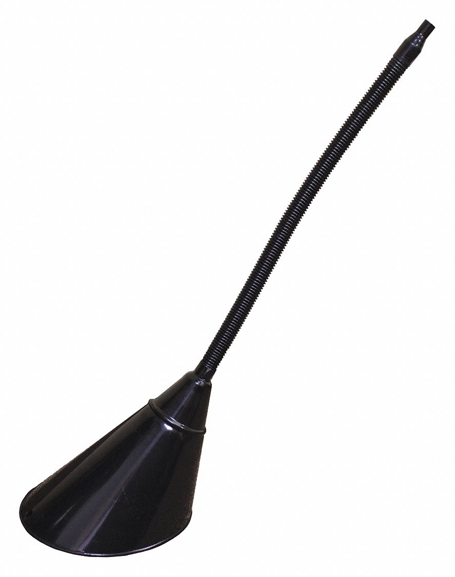 Funnel with Screen and Flexible Spout