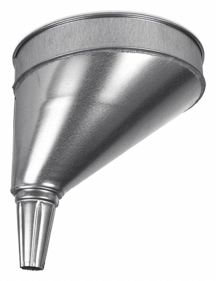 Galvanized Offest Funnel 6 qt.