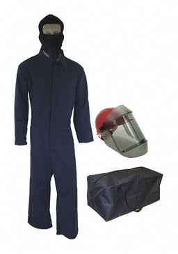 Arc Flash Suit Kit Navy Blue XL