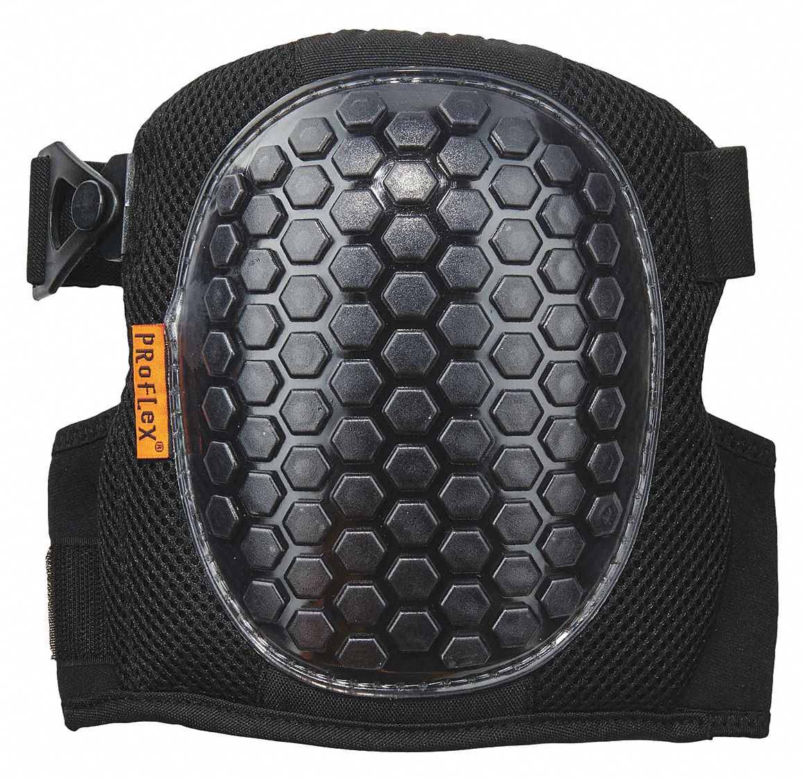 Knee Pad UNIV Clip Hook/Loop Black PR