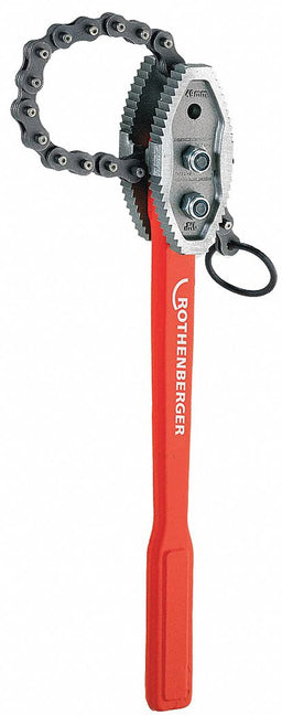 Chain Pipe Wrench Stel 8-3/5 Single End