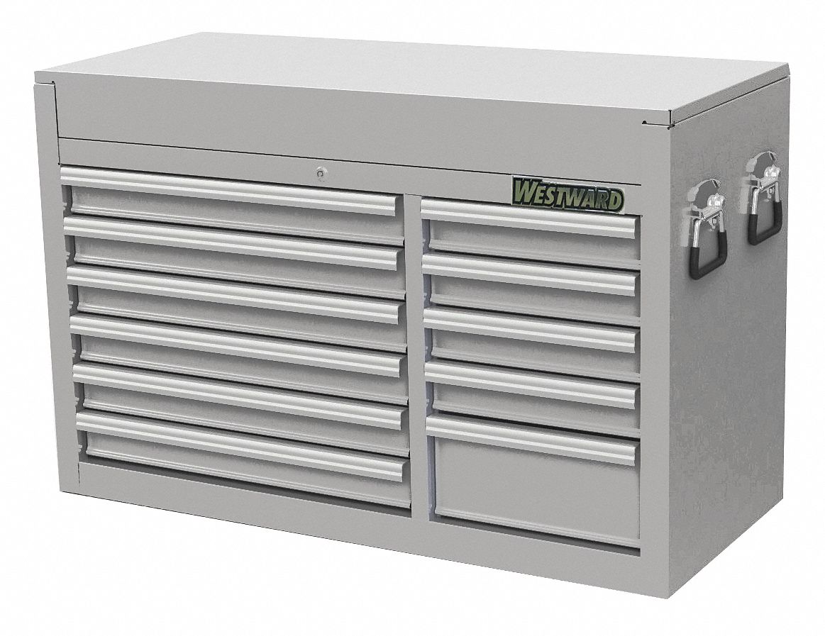 None Silver Heavy Duty Top Chest