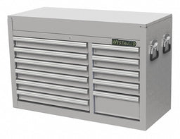 None Silver Heavy Duty Top Chest