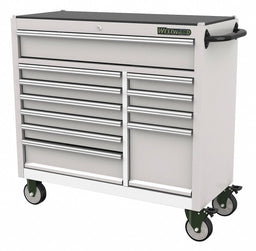 Rolling Tool Cabinet Silver Light Duty