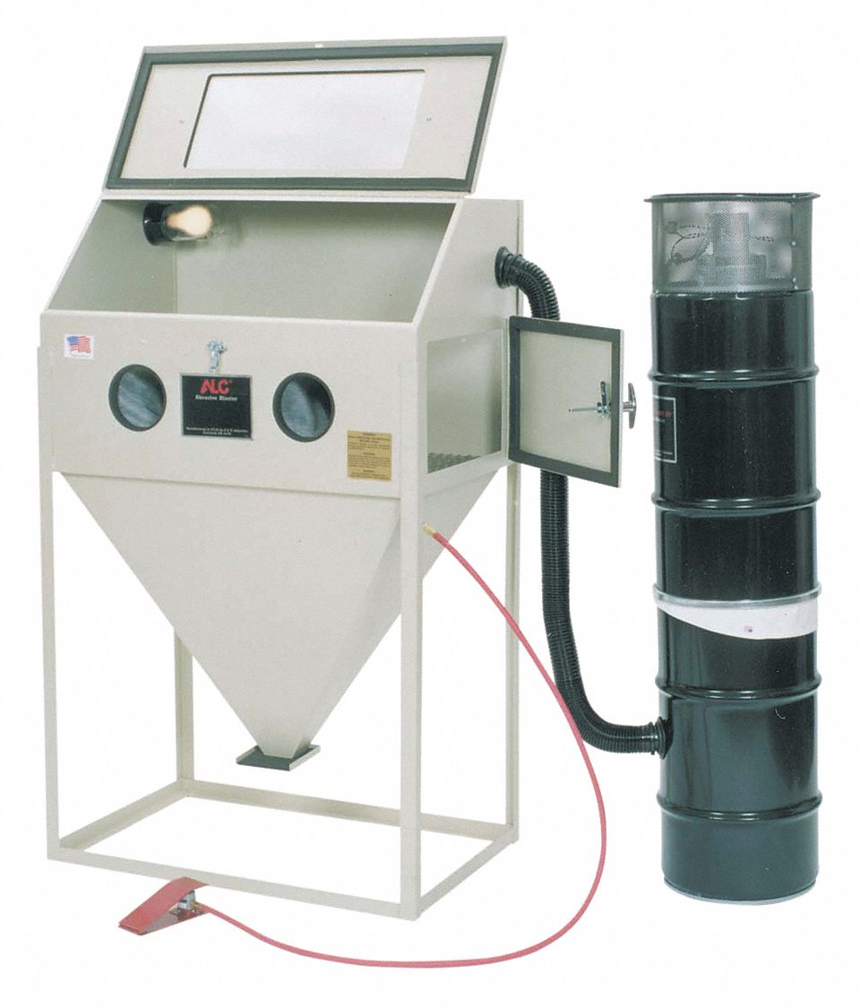 Abrasive Blast Cabinet Floor Siphon