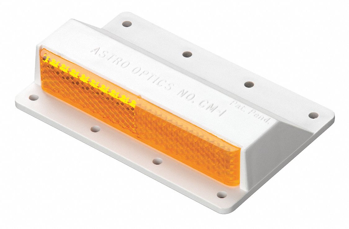 Pavement Marker Amber 3-7/16 L PK200