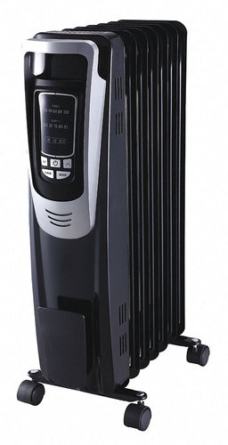 Prtbl Elct Heatr Blk 25-1/4 H