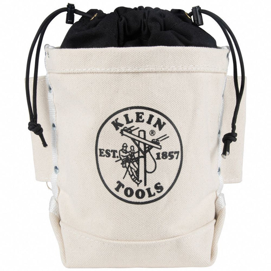 Bucket Bag Canvas Straight Wall OffWhite