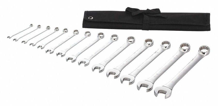 Combo Wrench St Steel Full Polish Offset