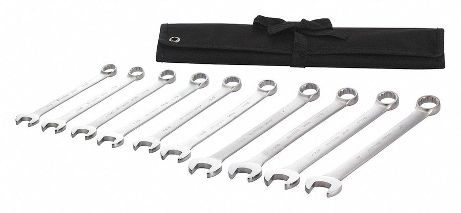 Combo Wrench St Steel Satin Offset