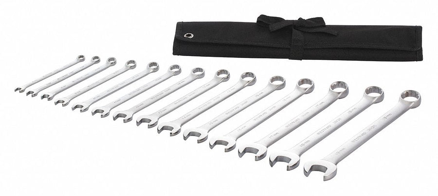 Combo Wrench St Steel Satin Offset
