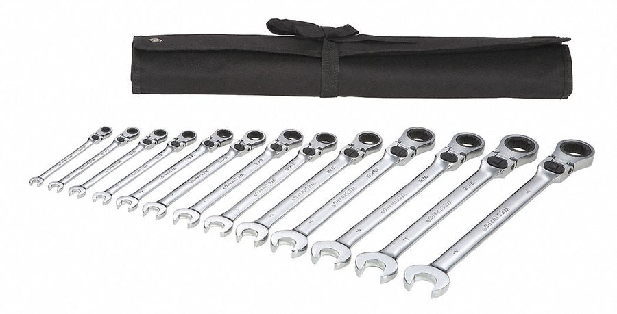 Combo Wrench St Steel Fll Plish Flexible