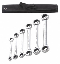 Box End Wrench Set Fll Plsh Stndrd Metrc