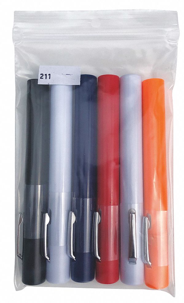 GP Penlight MultiColor Plastic 49lm PK6