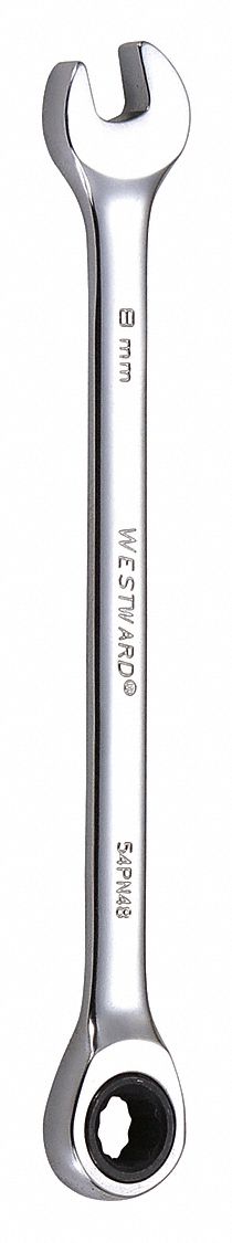 Combo Wrench Steel Metric 0 deg.
