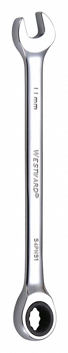 Combo Wrench Steel Metric 0 deg.