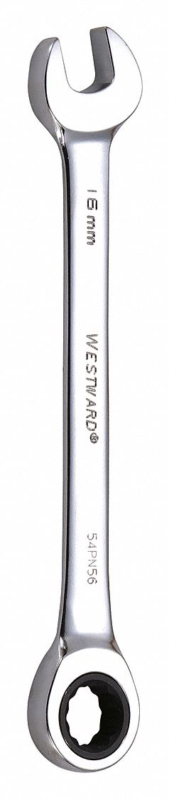 Combo Wrench Steel Metric 0 deg.