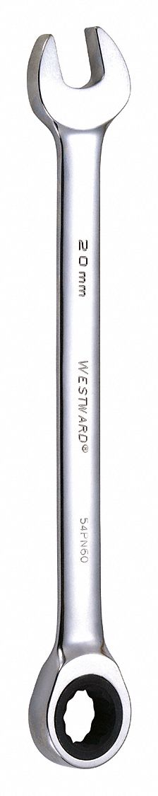 Combo Wrench Steel Metric 0 deg.